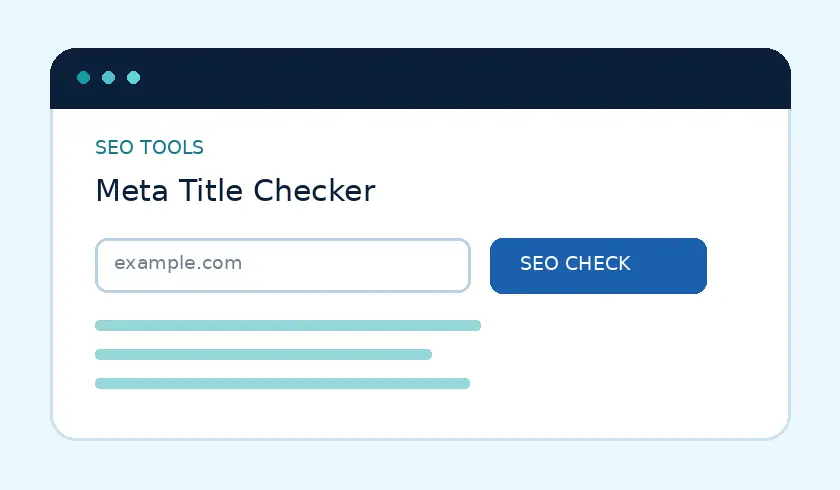 Meta Title Checker